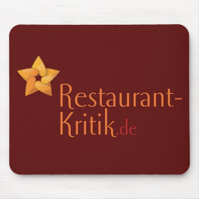 Mauspad von Restaurant-Kritik.de Musmatta (Framsidan)