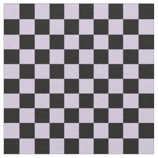 Mauve & Black Checkerboard Tyg