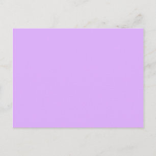 Mauve, blek violet hex-kod e0b0ff vykort
