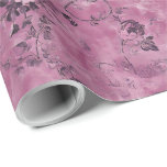 Mauve Chinoiserie Decoupage Presentpapper<br><div class="desc">Mauve Chinoiserie Decoupage är papper för elegant duschar,  bröllop,  presentevenemang och hantverk.</div>