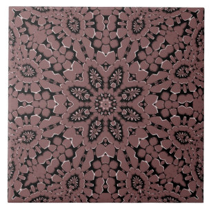 Mauve Decorative Ceramic Tile Kakelplatta