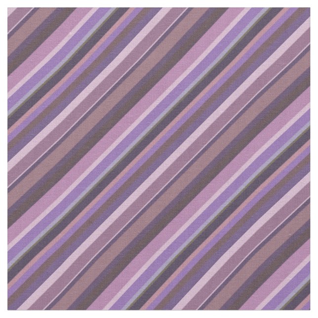 Mauve diagonal rand tyg (Närbild)