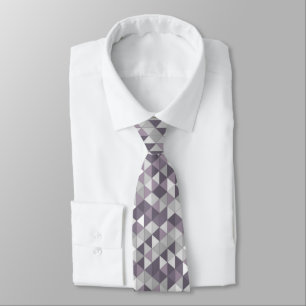 Mauve diamantTie för klassiker Slips
