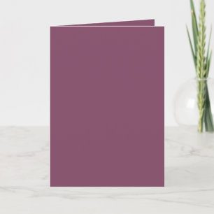Mauve färg helgkort