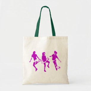Mauve Female Soccer Skills Tygkasse