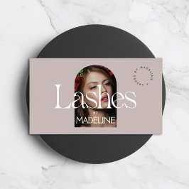 Mauve för textredigering av Chic Visitkort