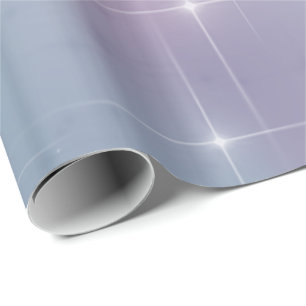 Mauve glimt för blått presentpapper