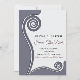 Mauve Koru - Nya början - Spara vårt datum