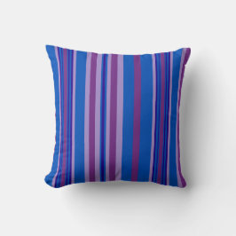 Mauve, Lila, marinflottan, Blue Deckcourt Rand Kudde