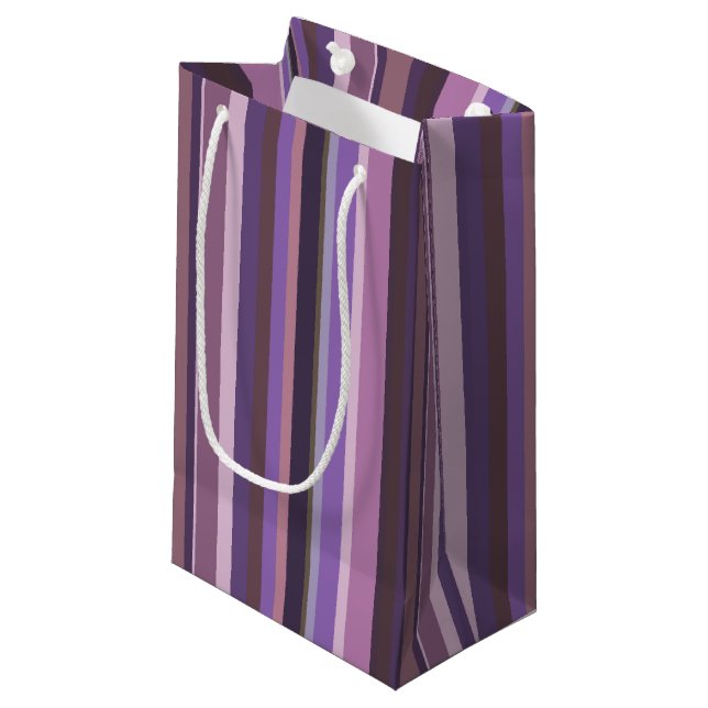 Mauve lodrät rand (Framsidan Vinklad)