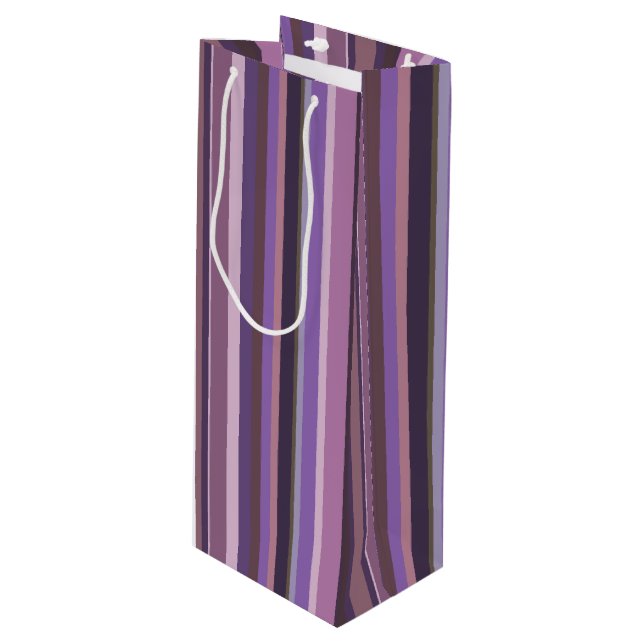Mauve lodrät rand (Framsidan Vinklad)