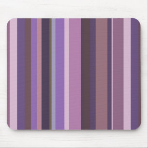 Mauve lodrät rand musmatta