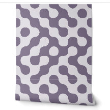 Mauve Mid Century Modern