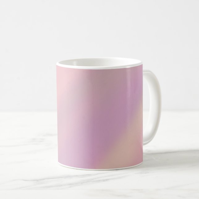 Mauve Mjuk Rosa 80-tal  Kaffemugg (Framsida höger)