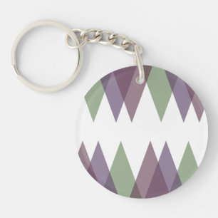 Mauve och grönt trianglar