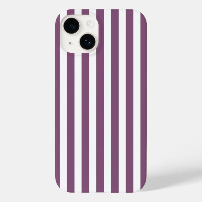 Mauve och white candy rand (Baksida)