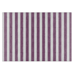 Mauve och white candy rand
