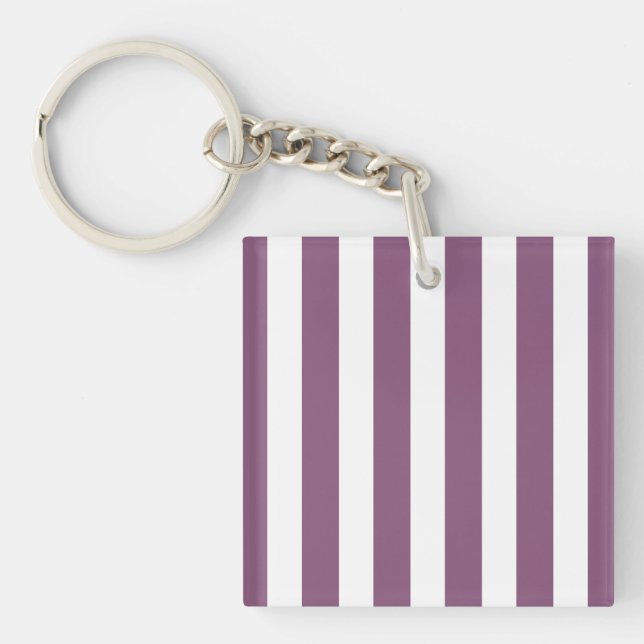 Mauve och white candy rand (Framsidan)