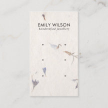 MAUVE PETAL HANTERADE PAPPRARE 3 STUDIE EARRING VI