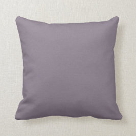 Mauve purpurfärgad fast brytning kudde