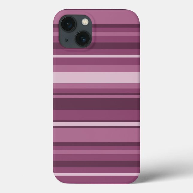 Mauve rand Fodral-Mate iphone case (Baksida)