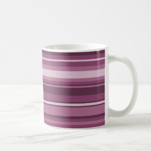 Mauve rand kaffemugg