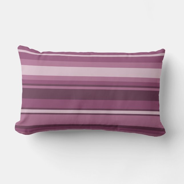 Mauve rand lumbarkudde (Framsida)