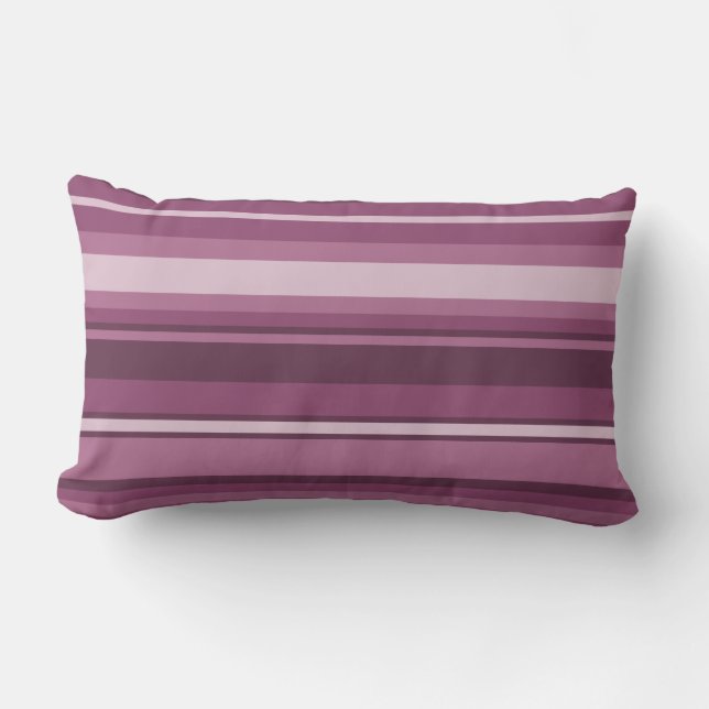 Mauve rand lumbarkudde (Framsida)