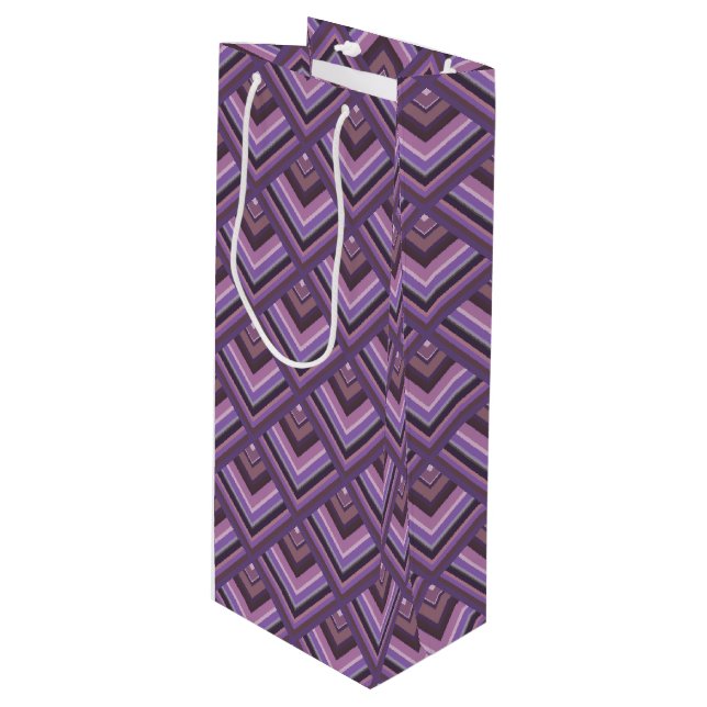 Mauve rand  mönster (Framsidan Vinklad)