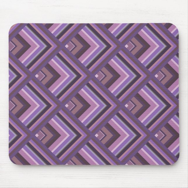 Mauve rand  mönster musmatta (Framsidan)