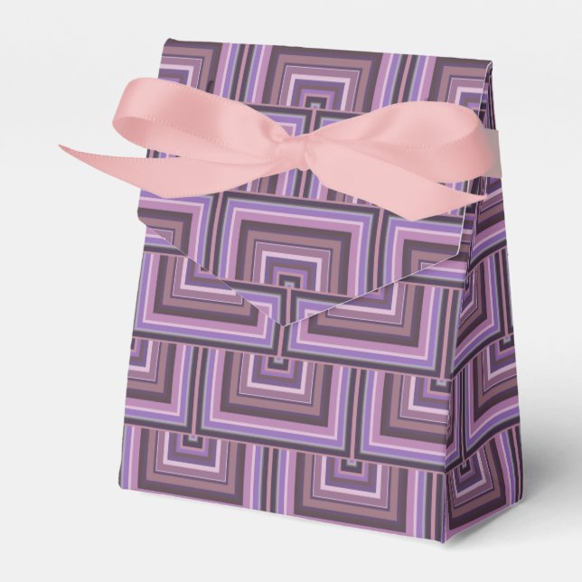 Mauve rand (mönster) presentaskar (Framsidan Sidan)