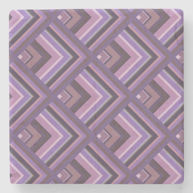 Mauve rand  mönster stenunderlägg (Framsidan)