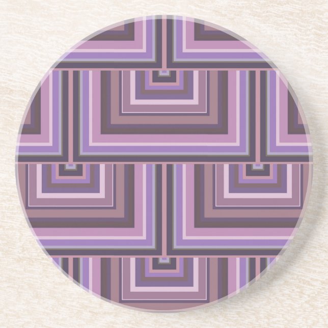 Mauve rand (mönster) underlägg sandsten (Framsidan)