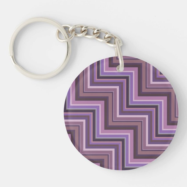 Mauve rand trappor mönster (Framsidan)