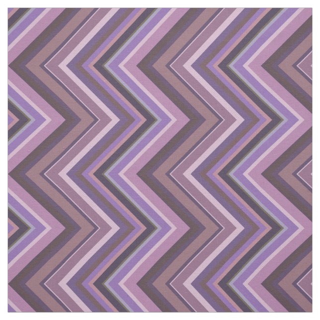 Mauve rand trappor mönster tyg (Provkarta)