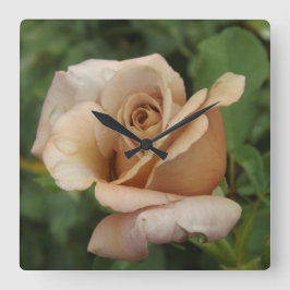 Mauve Ro Fyrkantig Klocka