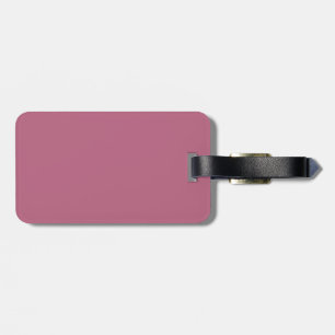 Mauve Rosa Luggage Tag Bagagebricka