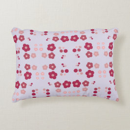 Mauve Rosa och hallon Prydnadskudde