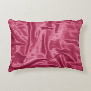 Mauve Satin-Rectangular Accent Pillow Prydnadskudde