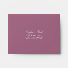 Mauve Self Address OSA EnKupe