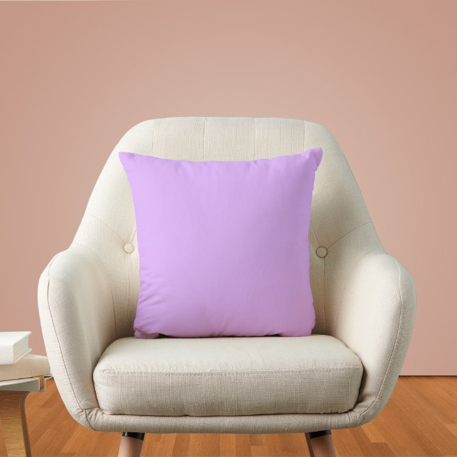 Mauve Solid Färg Kudde (Skapare uppladdad)