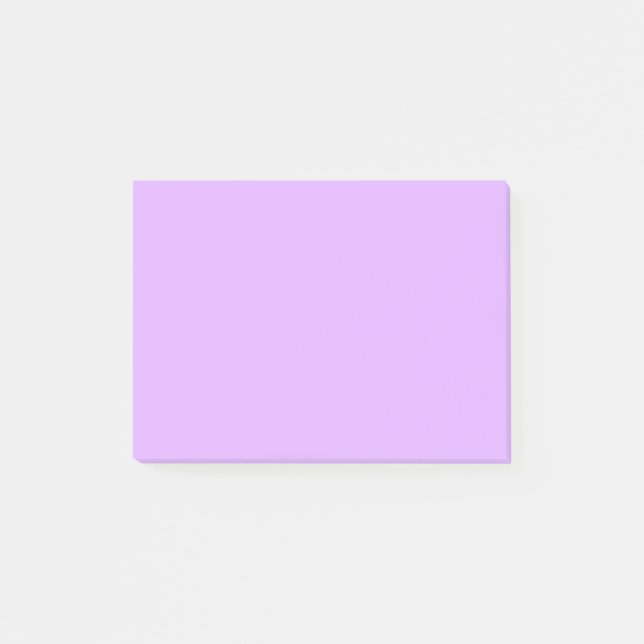 Mauve Solid Färg Post-it Block (Framsida)