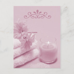 Mauve Spa Postcard Vykort