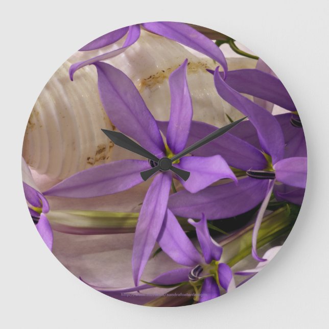 Mauve Starshine Laurentia Stor Klocka (Framsida)