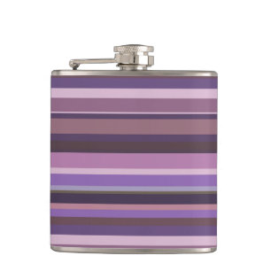 Mauve vågrät rand fickplunta