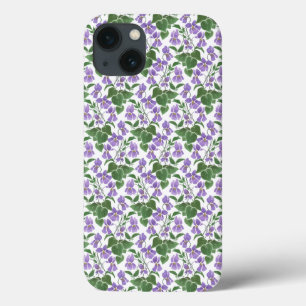Mauve Violets on White Blommigt iPhone 6 Xtreme Fo