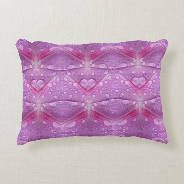 Mauve With Rosa Prydnadskudde (Framsidan)