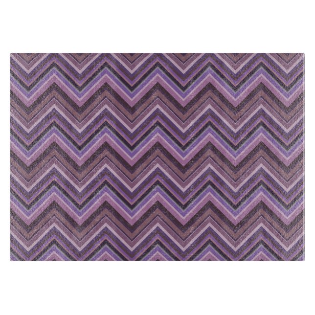 Mauve zigzag rand (Framsidan)