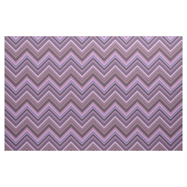 Mauve zigzag rand tyg (Fat Quarter)