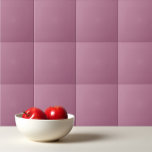 Mauvpun med fast opera kakelplatta<br><div class="desc">Solid färg opera mauve puce design.</div>